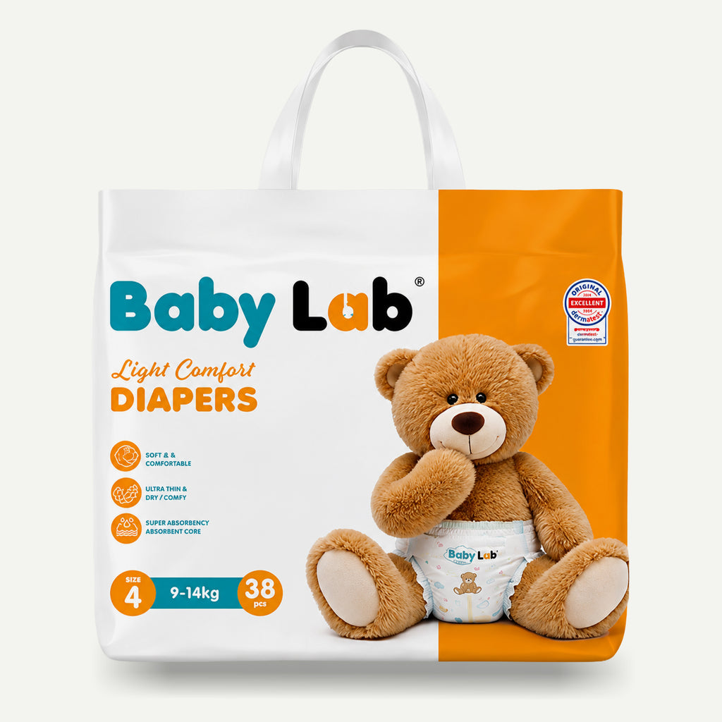 Baby Lab Light Comfort Nappies - 38 pcs - Size 4 (9-14 kg)